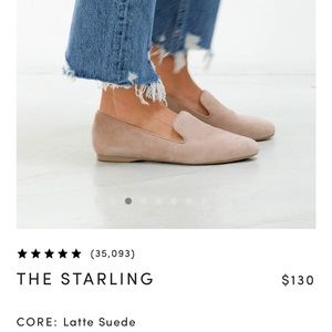 Birdies The Starling loafers in latte suede, only worn a handful of times Size 8